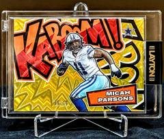 Micah Parsons [Gold] #KH-7 Football Cards 2022 Panini Absolute Kaboom Horizontal Prices