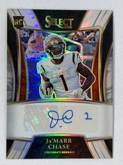 Ja'Marr Chase #SSP-JMC Football Cards 2021 Panini Select Signatures Select Prices
