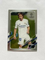 Luka Modric Soccer Cards 2020 Topps Chrome UEFA Champions League Prices