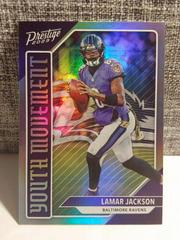Lamar Jackson #YM-5 Football Cards 2023 Panini Prestige Youth Movement Prices