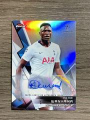 Victor Wanyama [Autograph Red Wave Refractor] Soccer Cards 2018 Finest UEFA Champions League Prices