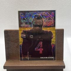 Dalvin Cook [Gold] #NI-5 Football Cards 2022 Panini Select Neon Icons Prices