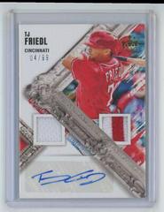 TJ Friedl [Gold] #DMS-TF Baseball Cards 2022 Panini Diamond Kings DK Materials Signatures Prices