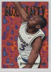 Donyell Marshall Basketball Cards 1995 Hoops Block Party Prices