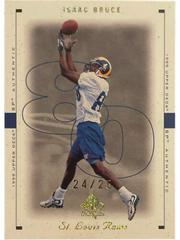 Isaac Bruce [Excitement Gold] Football Cards 1999 SP Authentic Prices