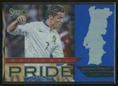 Cristiano Ronaldo [Blue Prizm] Soccer Cards 2015 Panini Select National Pride Prices