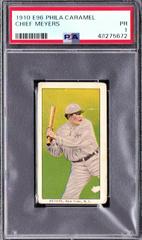 Chief Meyers Baseball Cards 1910 E96 Philadelphia Caramel Prices