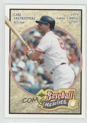 Carl Yastrzemski #18 Baseball Cards 2005 Upper Deck Baseball Heroes Prices