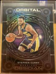 Stephen Curry [Purple] #10 Basketball Cards 2022 Panini Obsidian Orbital Prices