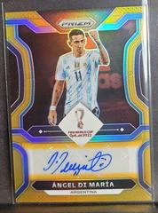 Angel Di Maria [Gold] #S-ADM Soccer Cards 2022 Panini Prizm World Cup Signatures Prices