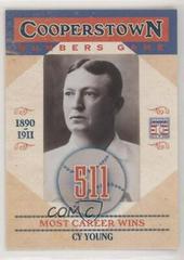 Cy Young #1 Baseball Cards 2013 Panini Cooperstown Numbers Game Prices