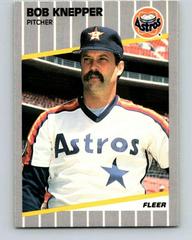 Bob Knepper #360 Baseball Cards 1989 Fleer Prices