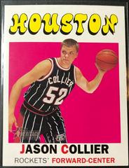 Jason Collier #39 Basketball Cards 2000 Topps Heritage Prices
