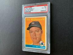 Gil McDougald [Yellow Name] #20 Baseball Cards 1958 Topps Prices