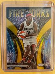 Erica Wheeler [Gold] Basketball Cards 2022 Panini Prizm WNBA Fireworks Prices