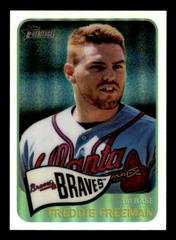 Freddie Freeman [Portrait Refractor] #148 Baseball Cards 2014 Topps Heritage Chrome Prices