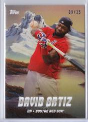 David Ortiz [Titanium White] #PK-5 Baseball Cards 2023 Topps X Bob Ross The Joy Of Peaks of Power Prices