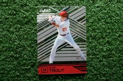 Mike Trout [Blue] #1 Baseball Cards 2021 Panini Chronicles Clear Vision Prices