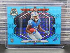 Jahmyr Gibbs [Blue Fluorescent] #ND-10 Football Cards 2023 Panini Mosaic NFL Debut Prices