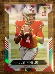 Justin Fields [Die Cut] Football Cards 2021 Panini Score Prices