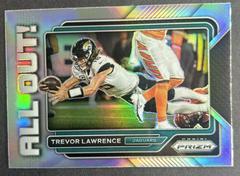Trevor Lawrence [Silver] Football Cards 2022 Panini Prizm All Out Prices