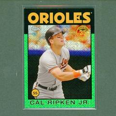 Cal Ripken Jr. [Green] #86B-41 Baseball Cards 2021 Topps 1986 35th Anniversary Prices