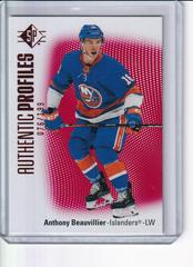 Anthony Beauvillier [Red] #AP-11 Hockey Cards 2021 SP Authentic Profiles Prices