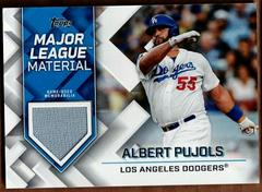 Albert Pujols Baseball Cards 2022 Topps Major League Material Relics Prices
