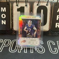 Josh Allen Football Cards 2022 Panini Contenders Admit One Prices