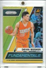 Devin Booker [Gold Prizm] #14 Basketball Cards 2017 Panini Prizm Fundamentals Prices