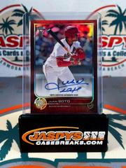 Juan Soto [Red] #BBA-JS Baseball Cards 2022 Topps Chrome Ben Baller Autographs Prices