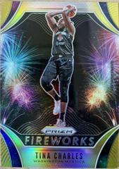 Tina Charles [Prizm Gold] #6 Basketball Cards 2020 Panini Prizm WNBA Fireworks Prices