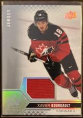 Xavier Bourgault [Jersey] Hockey Cards 2022 Upper Deck Team Canada Juniors Prices