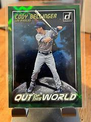 Cody Bellinger [Green] #OW9 Baseball Cards 2018 Panini Donruss Out of This World Prices