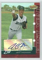 Jeff Niemann [Autograph Red] Baseball Cards 2005 Bowman's Best Prices