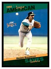 Dennis Eckersley Baseball Cards 1993 Score Select Stat Leaders Prices
