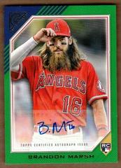 Brandon Marsh [Green] #RA-BM Baseball Cards 2022 Topps Gallery Rookie Autographs Prices