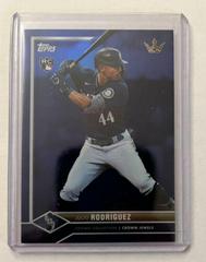 Julio Rodriguez [Blue Rainbow] #15 Baseball Cards 2022 Topps X Bobby Witt Jr. Crown Prices