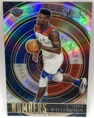 Zion Williamson [Silver] Basketball Cards 2020 Panini Select Numbers Prices
