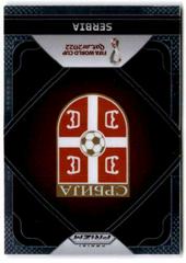 Serbia Soccer Cards 2022 Panini Prizm World Cup Team Badges Prices