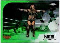 Kairi Sane [Green] Wrestling Cards 2020 Topps WWE Chrome Image Variations Prices