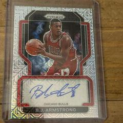 B. J. Armstrong [Mojo Prizm] #SG-BJA Basketball Cards 2021 Panini Prizm Signatures Prices