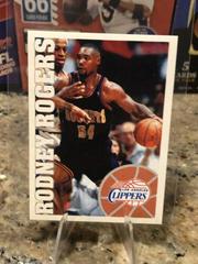 Rodney Rogers #223 Basketball Cards 1995 Panini Stickers Prices