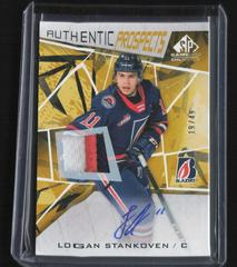 Logan Stankoven [Gold Autograph Patch] Hockey Cards 2021 SP Game Used CHL Prices
