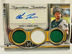 Shea Langeliers #SWTRA-SL Baseball Cards 2023 Topps Museum Collection Signature Swatches Triple Relic Prices