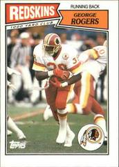 George Rogers Football Cards 1987 Topps American UK Prices