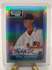 Kris Johnson [Refractor Autograph] #DP68 Baseball Cards 2006 Bowman Chrome Draft Picks Prices