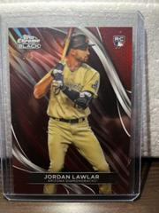 Jordan Lawlar [Red Refractor] #3 Baseball Cards 2024 Topps Chrome Black Prices
