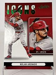 Nolan Arenado [Retail Green] #I-15 Baseball Cards 2022 Panini Absolute Icons Prices