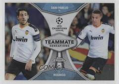 Rodrigo, Dani Parejo Soccer Cards 2019 Topps Chrome UEFA Champions League Teammate Sensations Prices